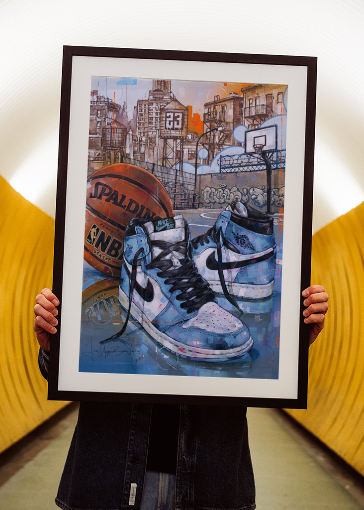 Air jordan 1 Université bleu 