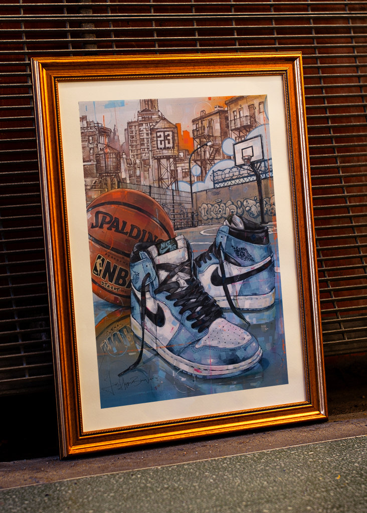 Air jordan 1 Université bleu 