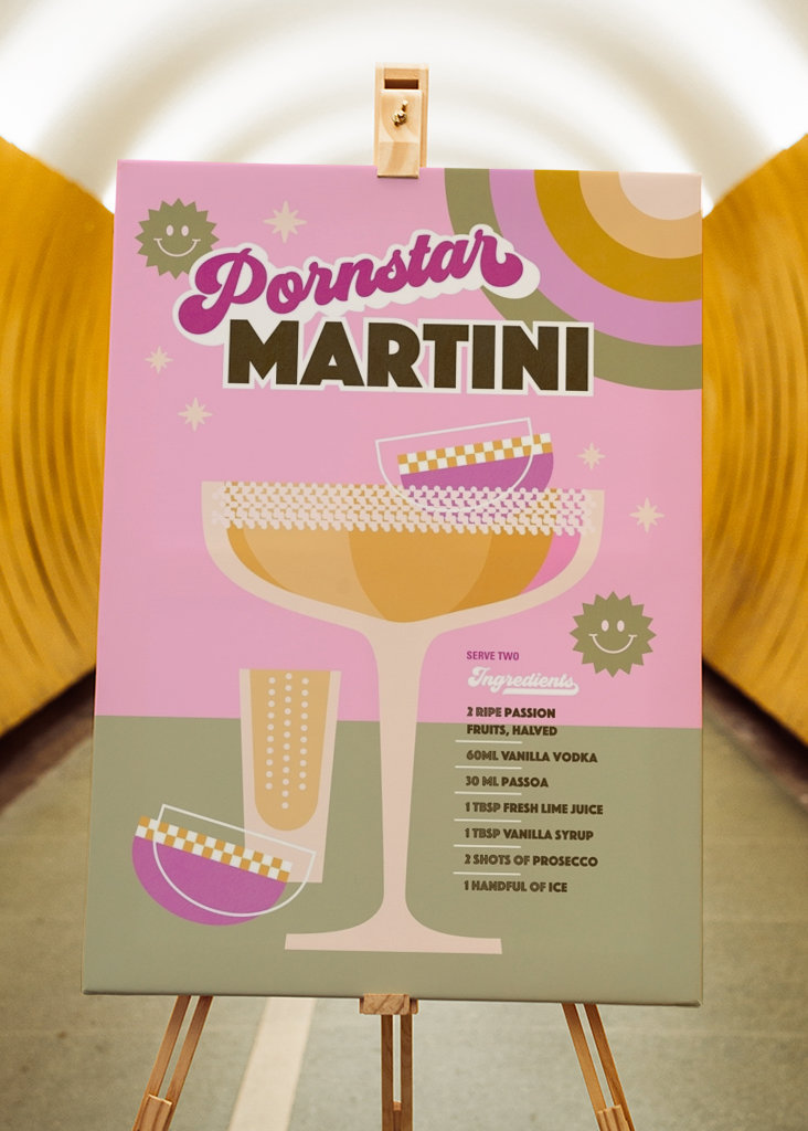 Retro Pornstar Martini Pink