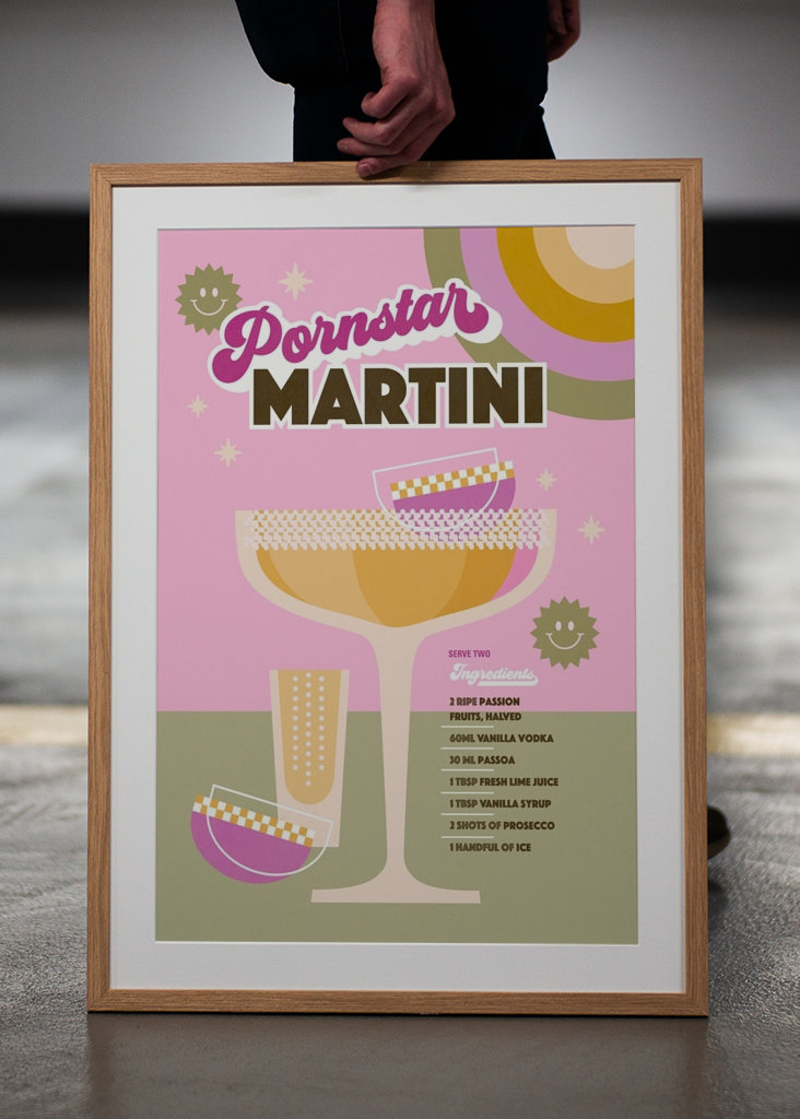 Retro Pornstar Martini Pink