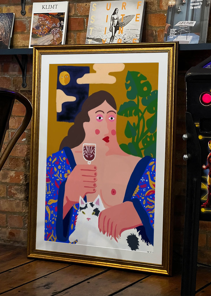 Autoritratto con le tette fuori