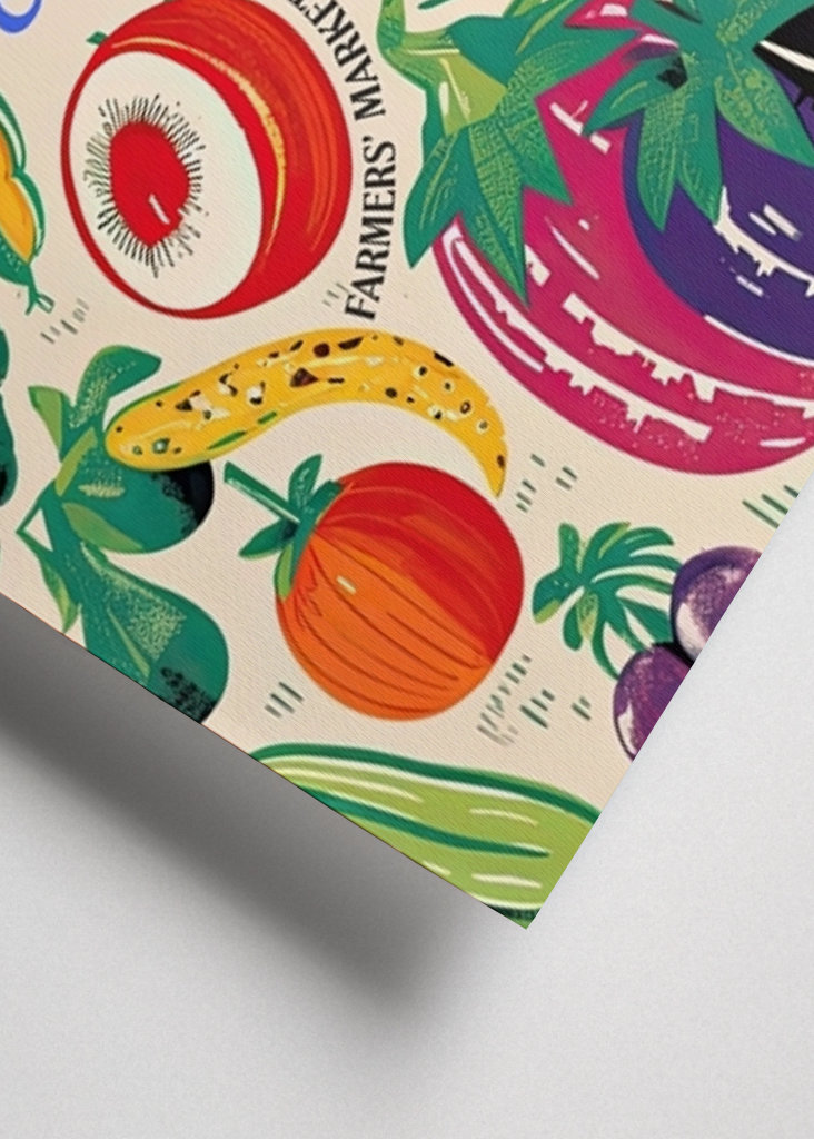 NYC Farmers Market Poster