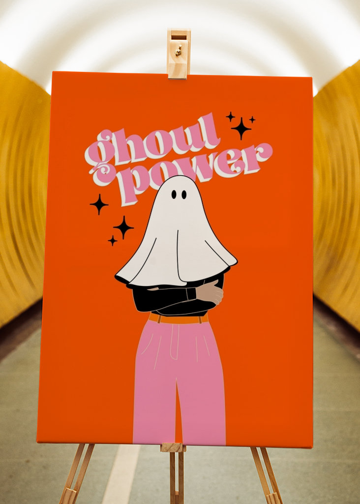 Ghoul Power - Halloweenská slovní hříčka