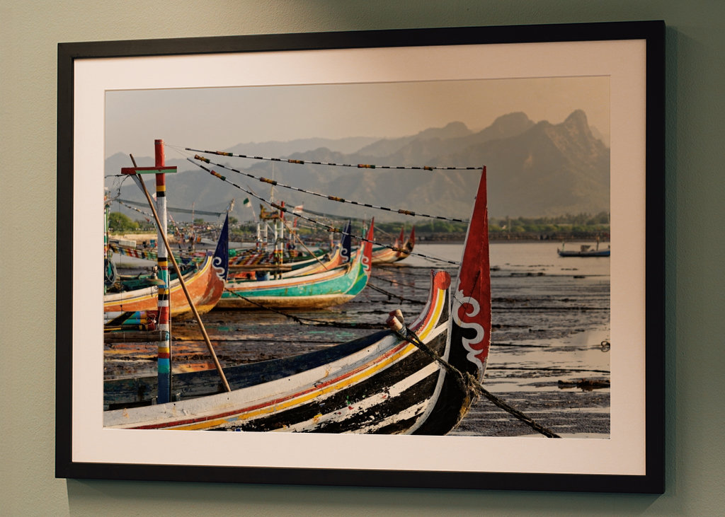 Fischerboote am Strand