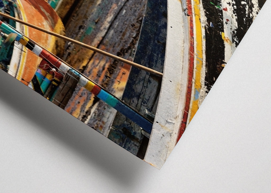 Fischerboote am Strand