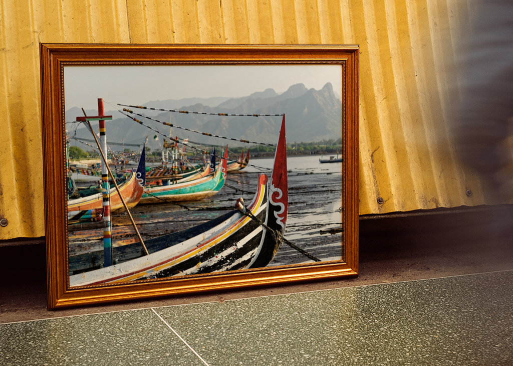 Fischerboote am Strand