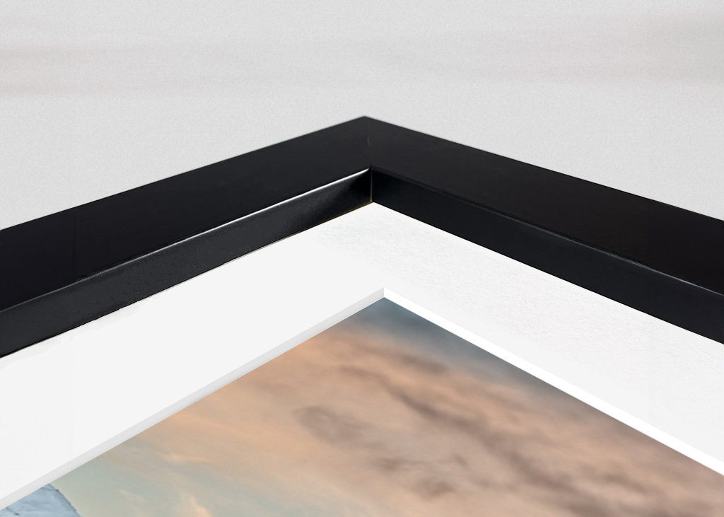 Blue iceberg in evening light