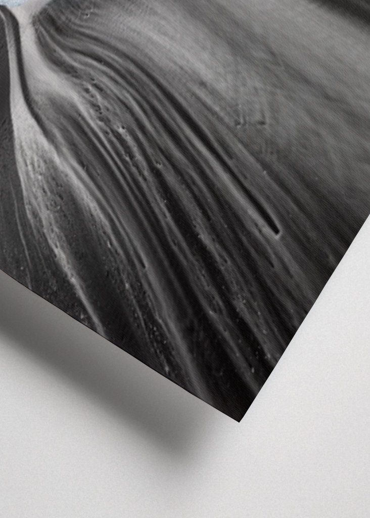 A block of ice in the surf