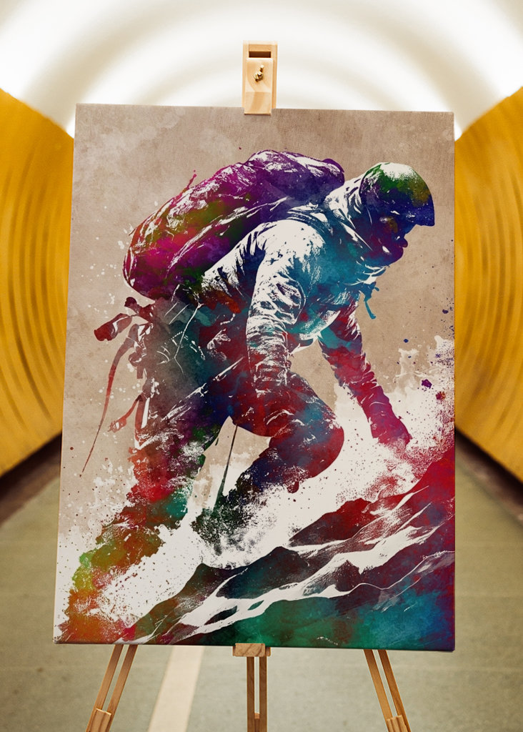 Climbing to the summit