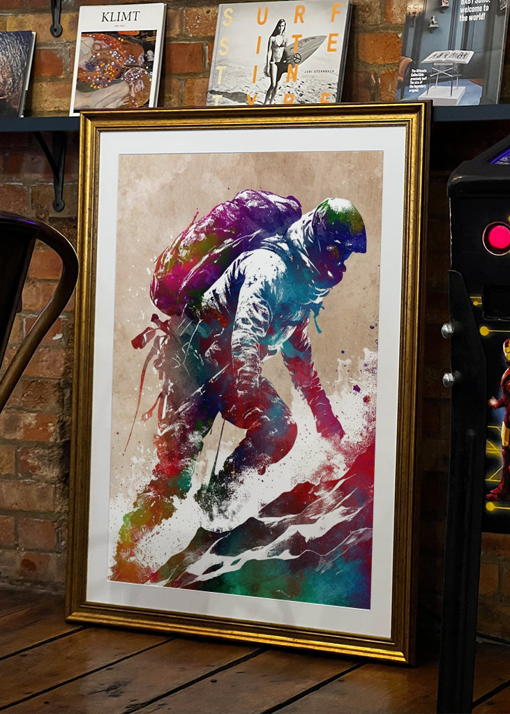 Climbing to the summit