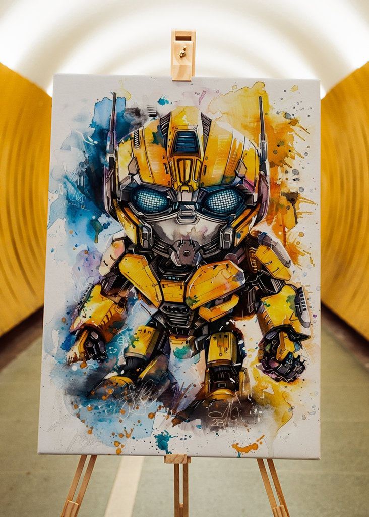 Bumblebee Watercolor