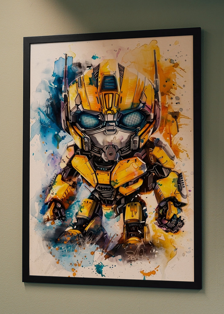 Bumblebee Watercolor
