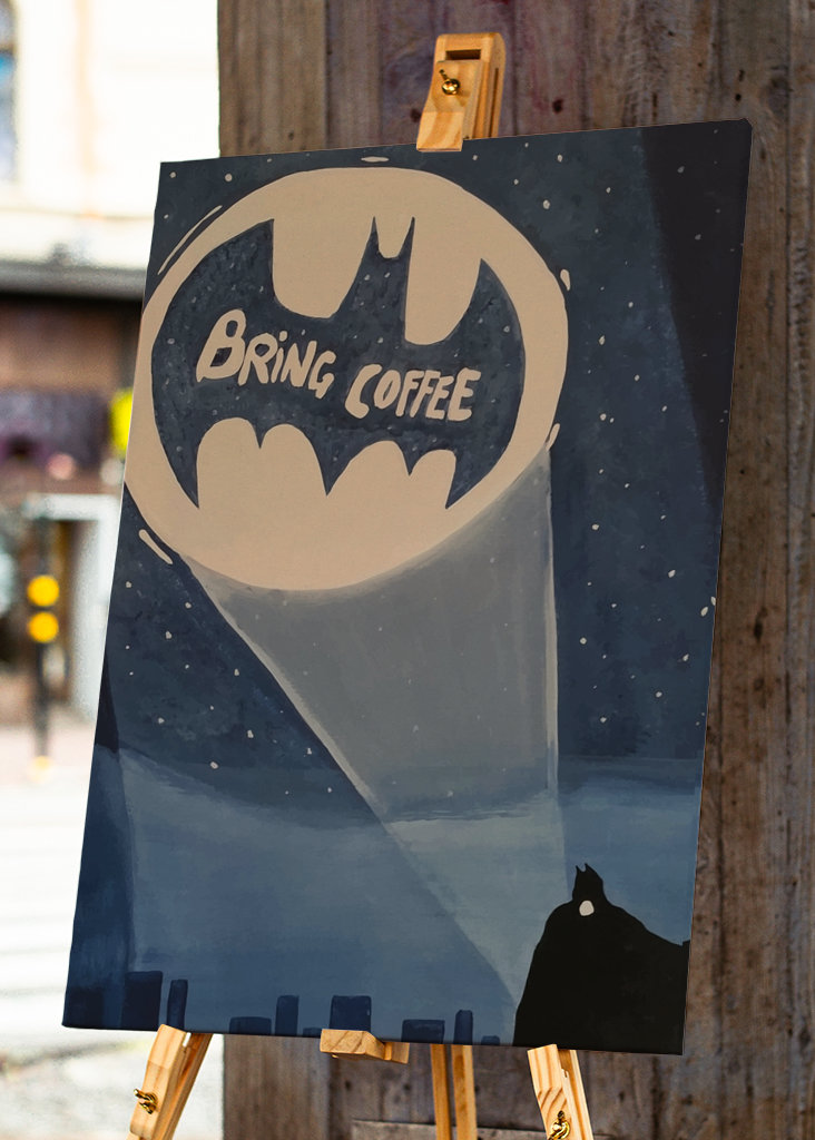 bring coffee batman