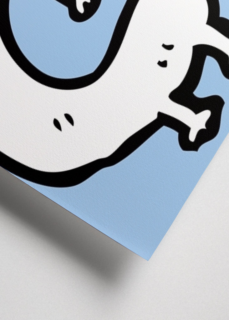 Tout ce dont tu as besoin, c’est d’amour, blå