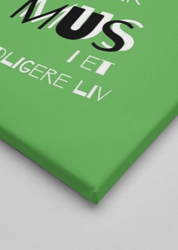 De var sikkert mus, grøn