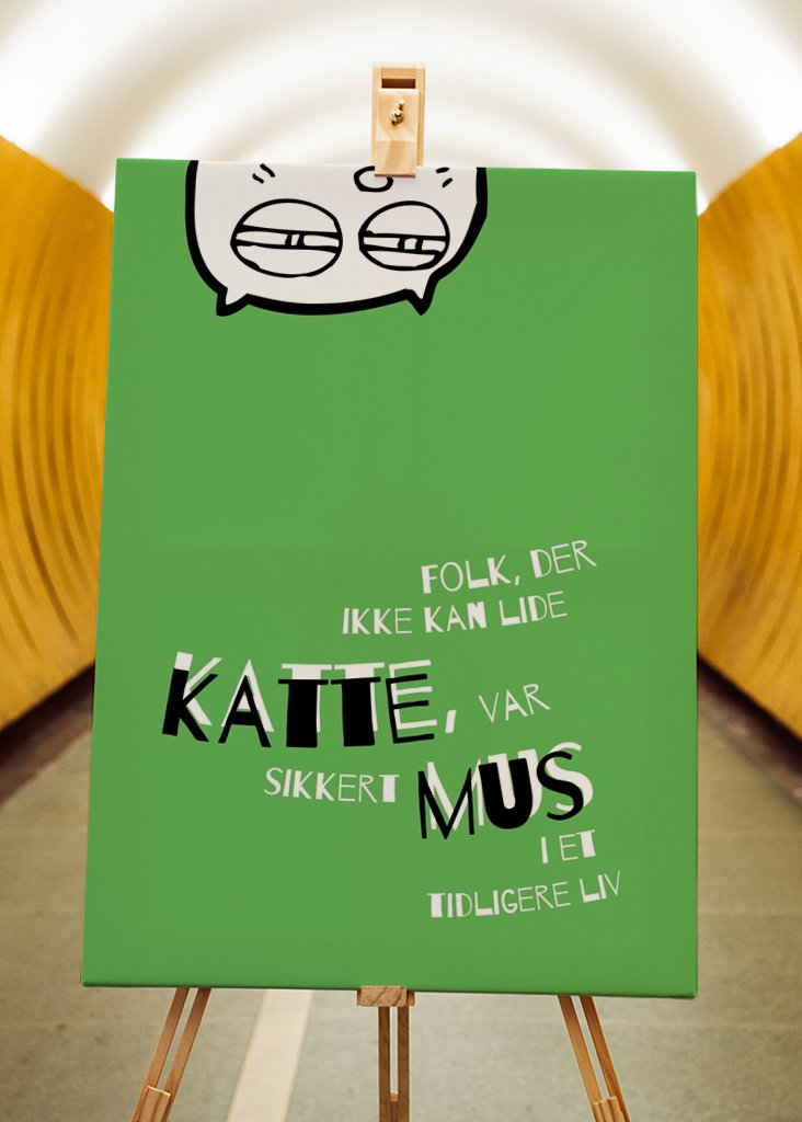 De var sikkert mus, grøn