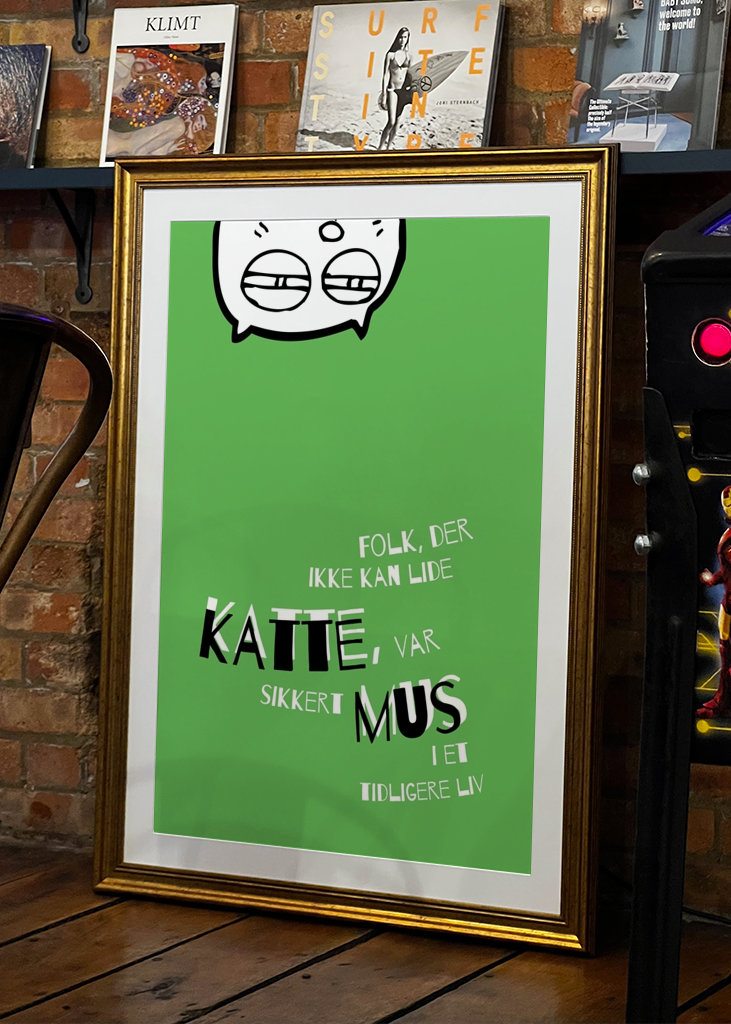 De var sikkert mus, grøn