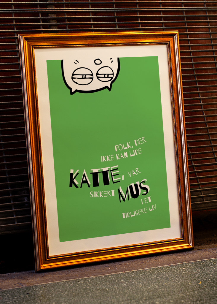 De var sikkert mus, grøn