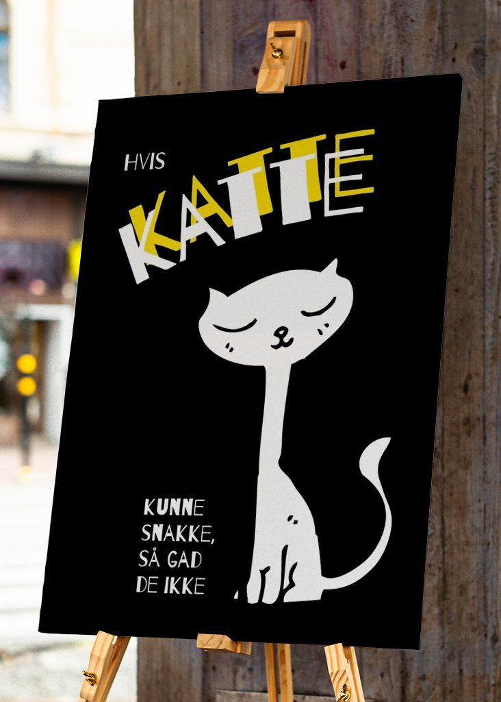 Se i gatti potessero parlare, nero