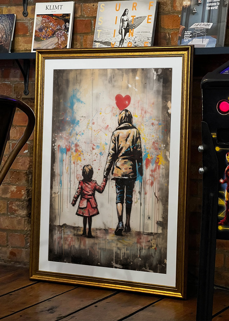 Mother and daugther - Banksy