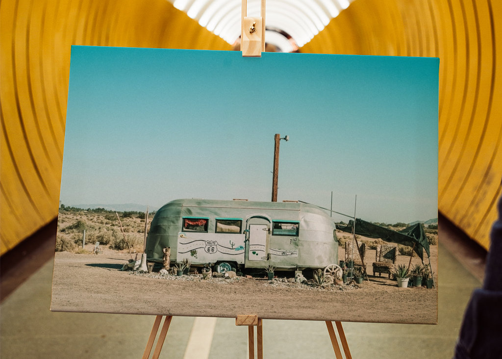 Lone Camper Route 66