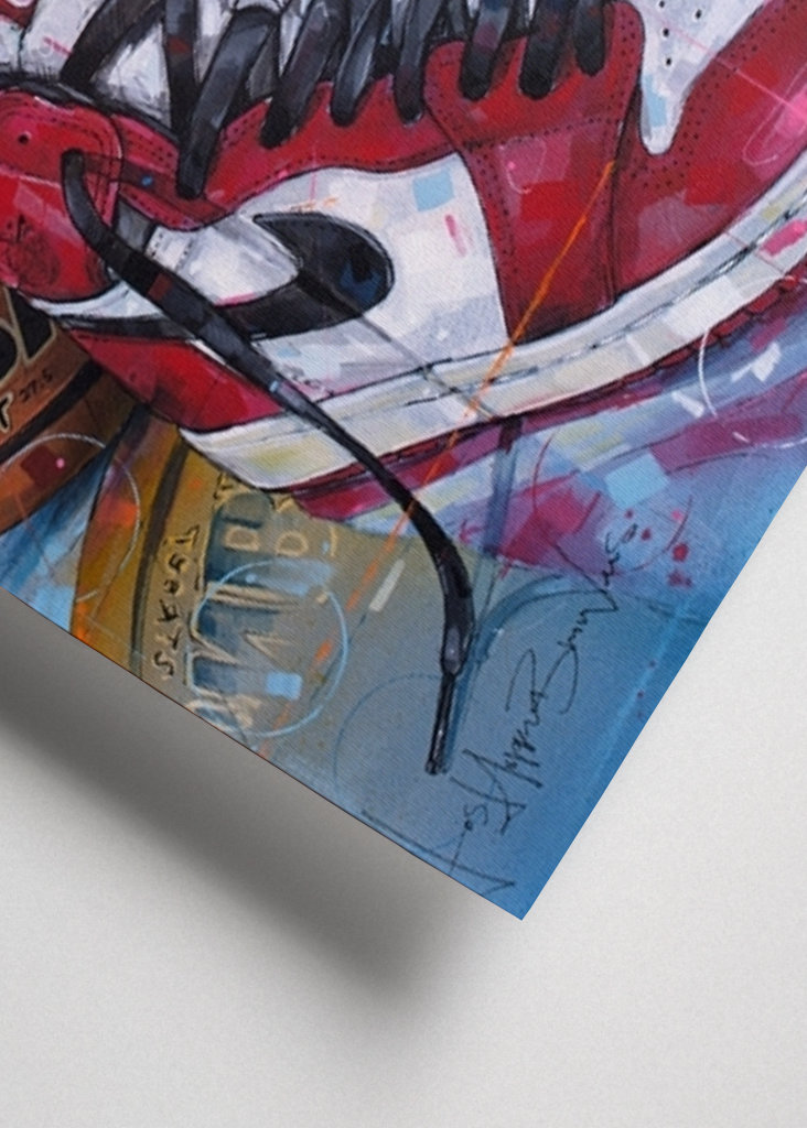 Pintura Air Jordan Basketball