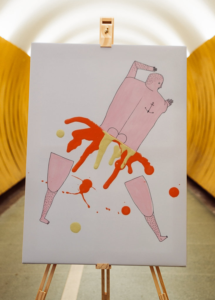 Acidente de Street Art