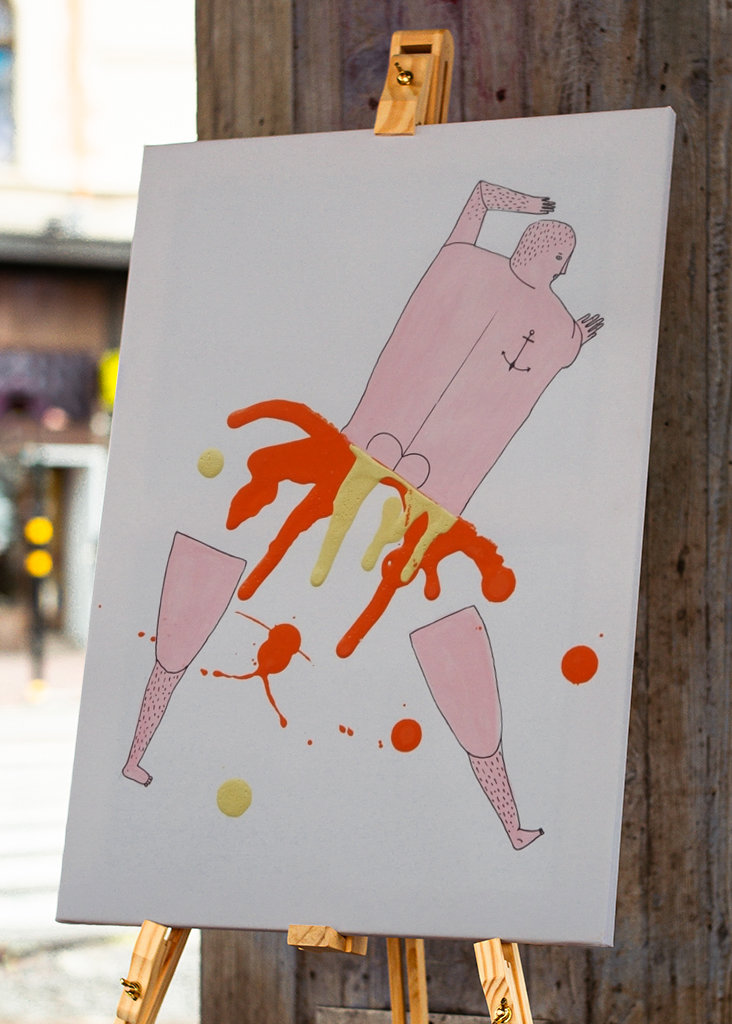 Acidente de Street Art