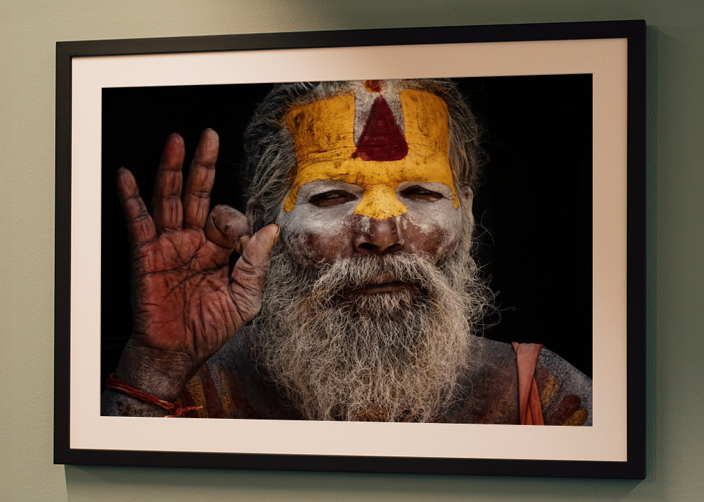 Portrait eines Hindu Sadhu