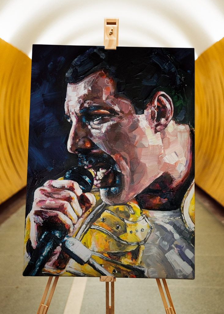 Freddie Mercury Queen obraz
