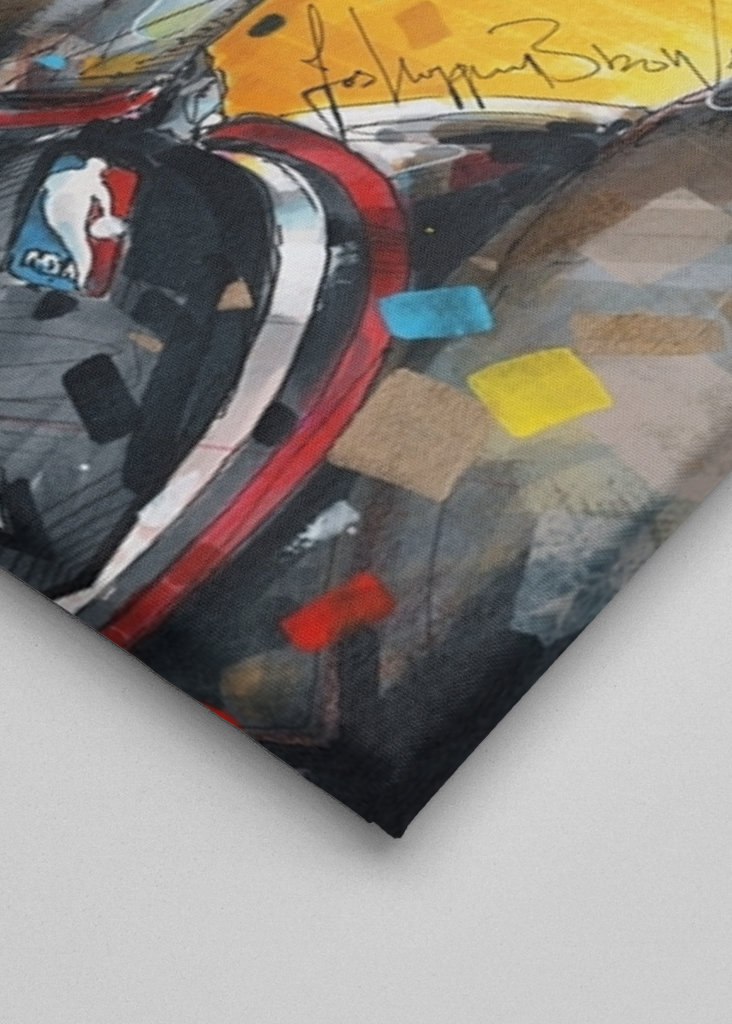 Michael Jordan painting.