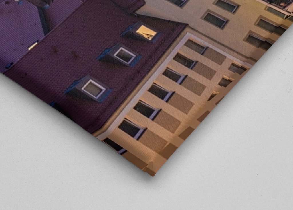 Skyline of Nuremberg at night