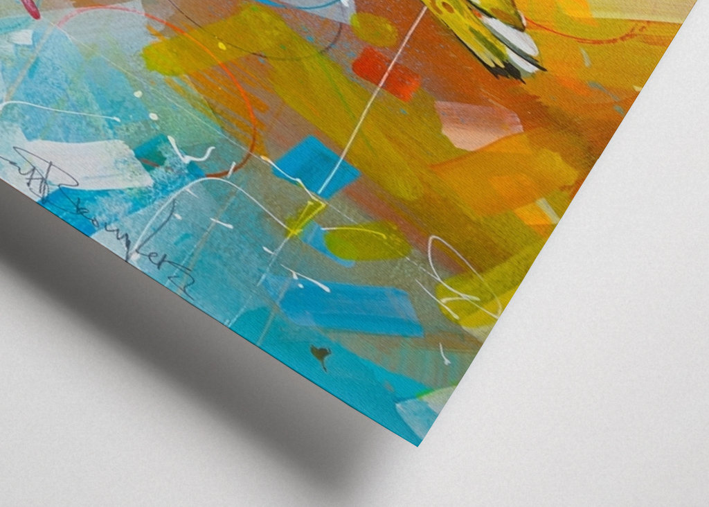 King Fisher Gemälde.