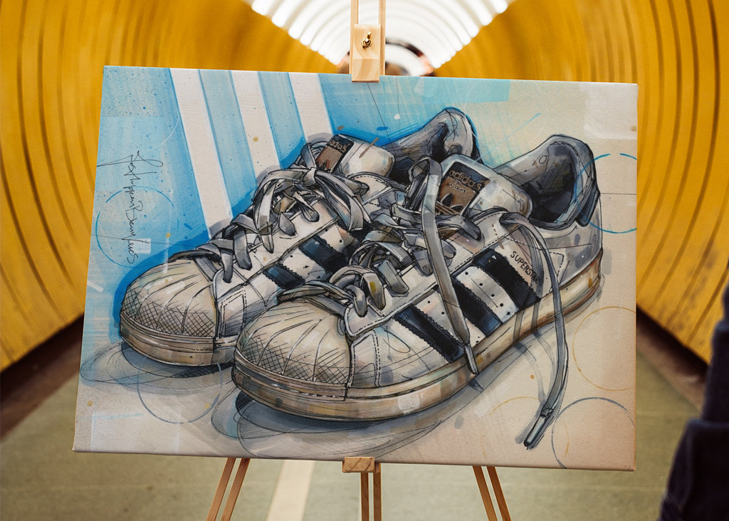 Obraz Adidas Superstar.