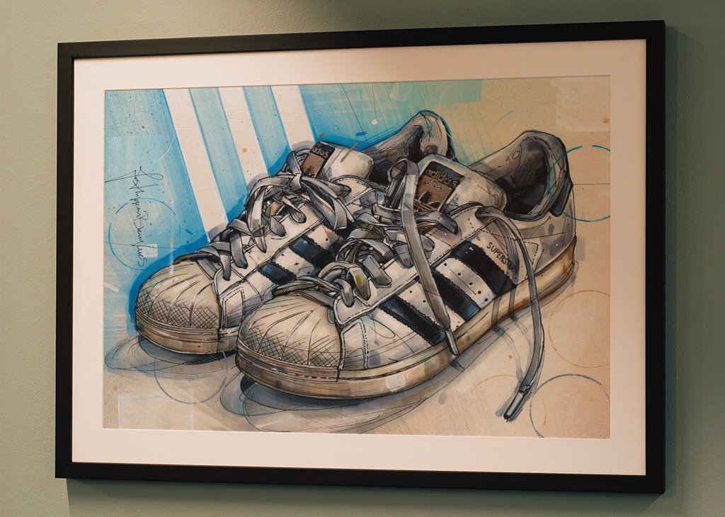 Obraz Adidas Superstar.