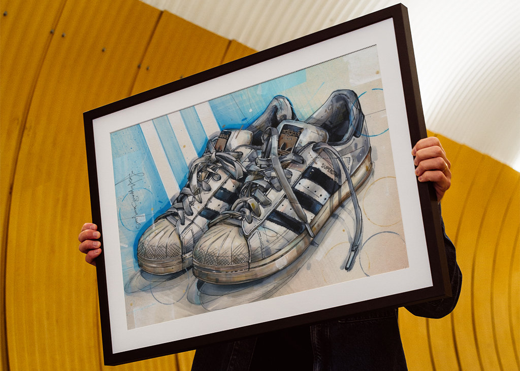 Obraz Adidas Superstar.
