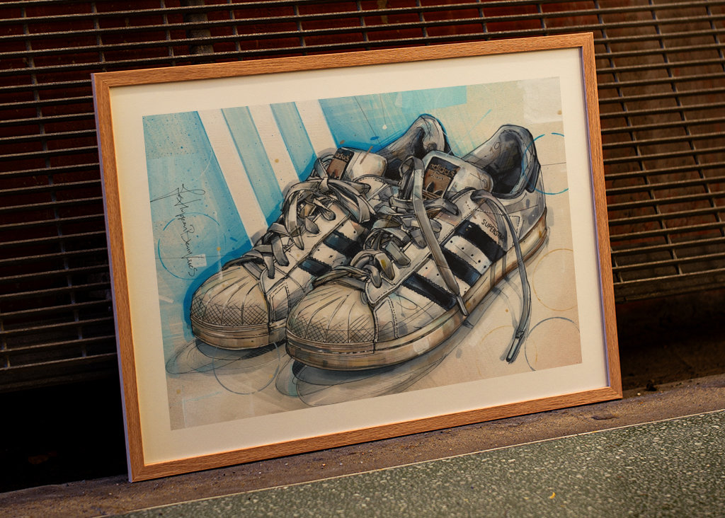 Obraz Adidas Superstar.