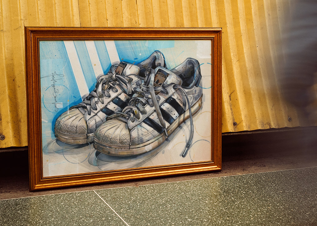 Obraz Adidas Superstar.