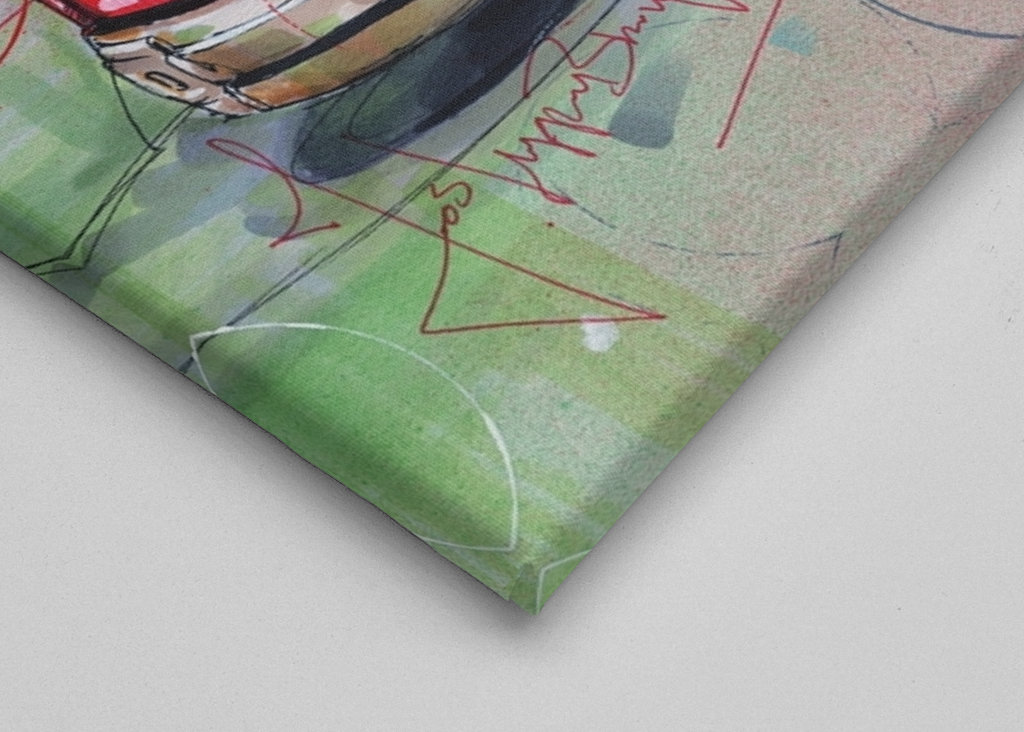 Converse All star painting.