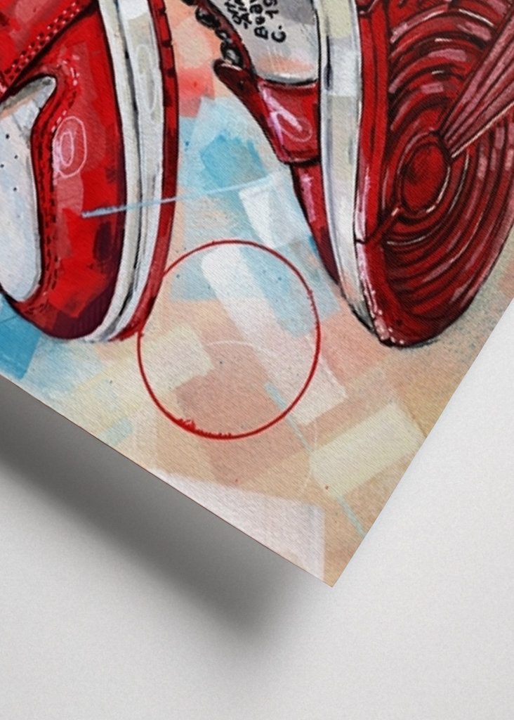 Air Jordan off-white painting
