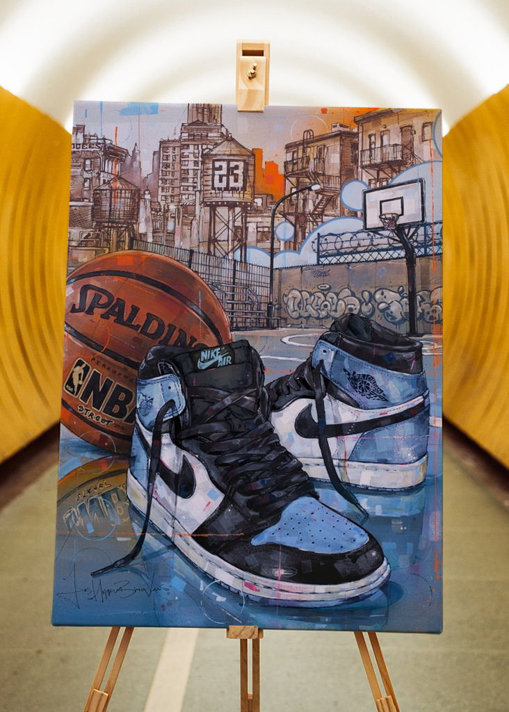 Pintura Nike air jordan 1