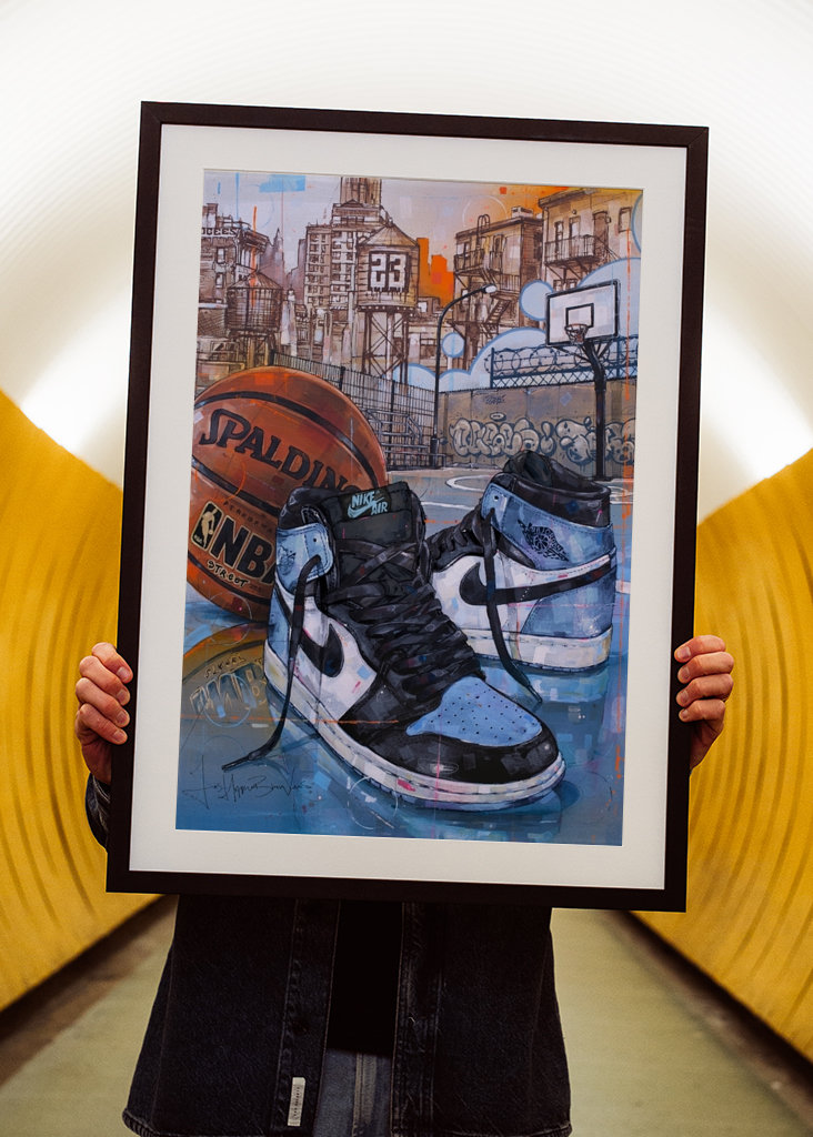 Pintura Nike air jordan 1