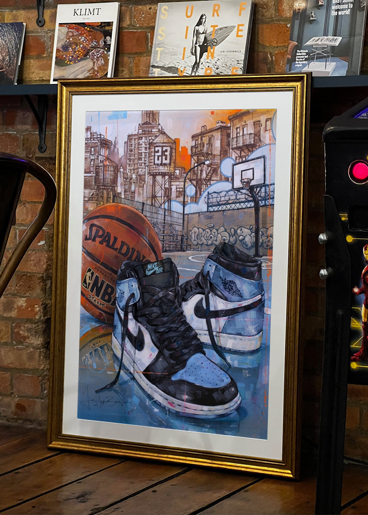 Pintura Nike air jordan 1