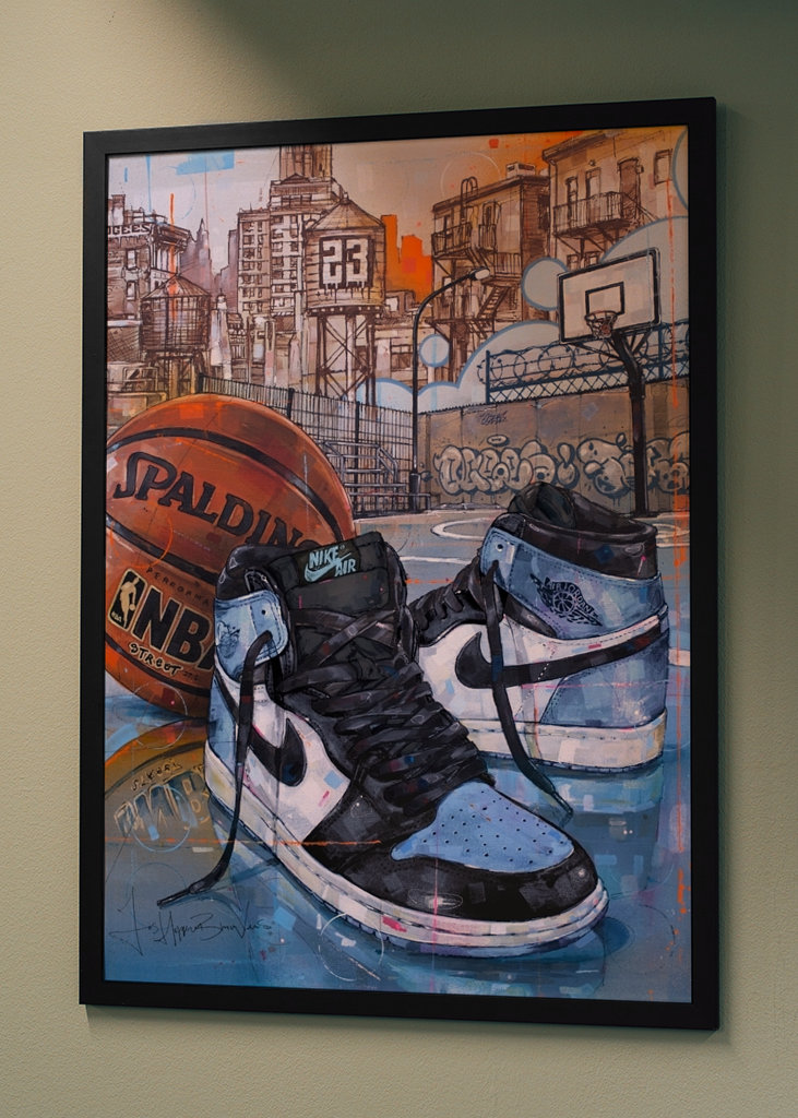 Pintura Nike air jordan 1