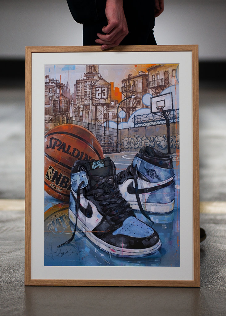 Pintura Nike air jordan 1