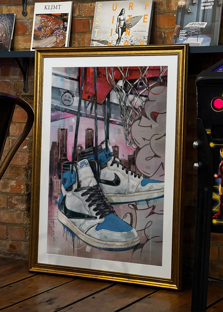 Jordan 1 Travis scott Fragment