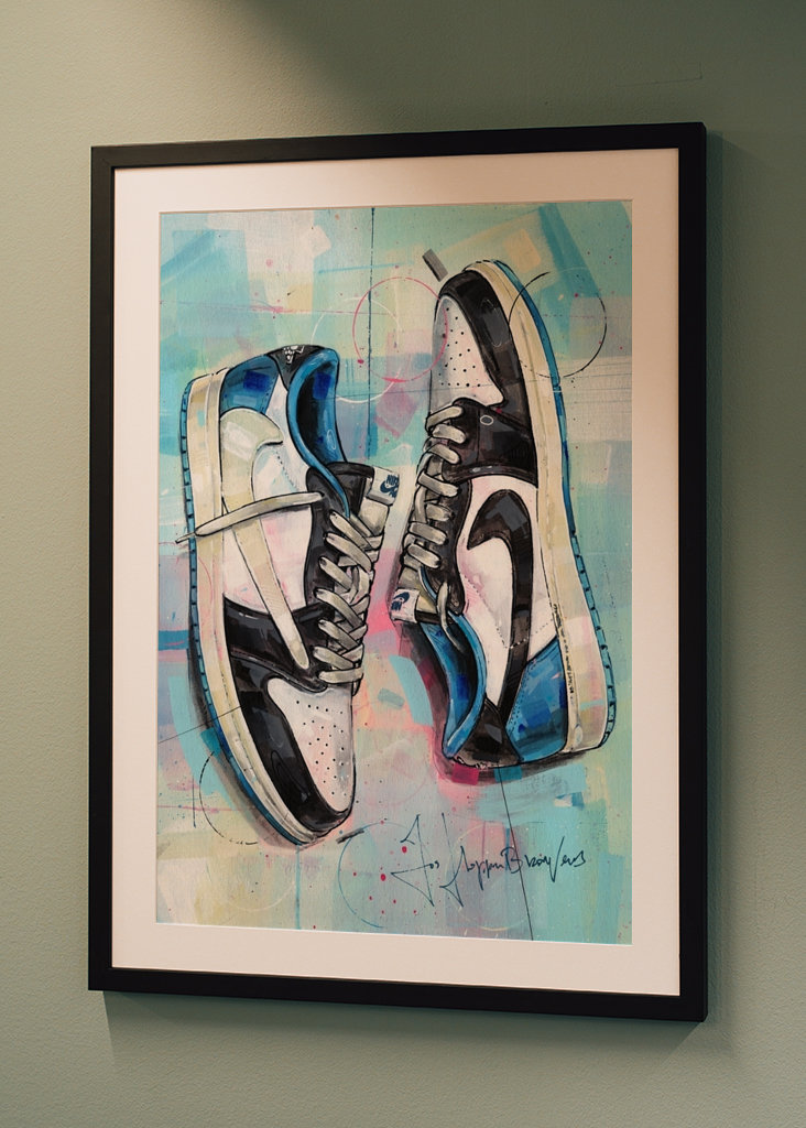 Jordan 1 fragment Travise Scotta