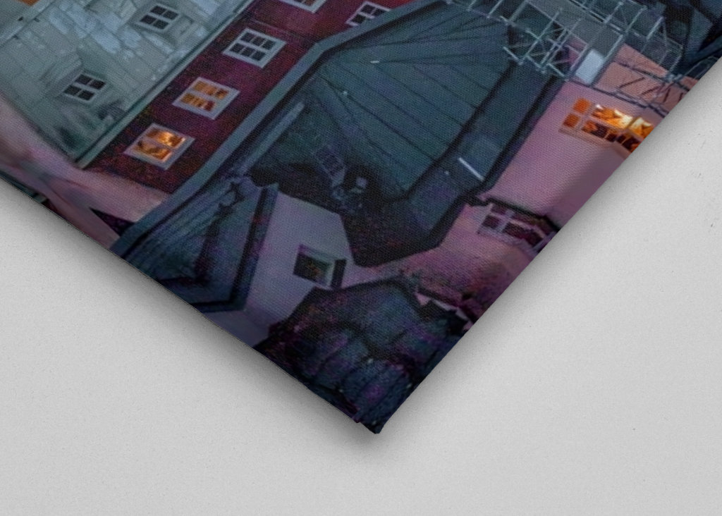 Stockholm Rooftop om natten