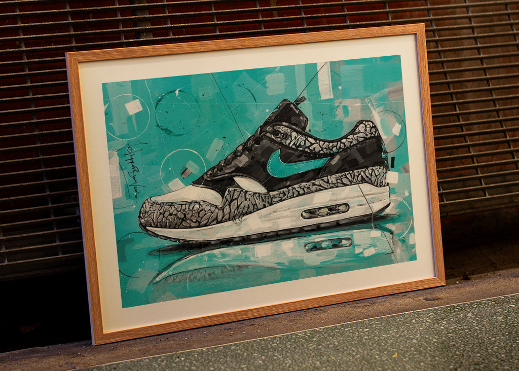 Air max 1 Atmos Elephant art