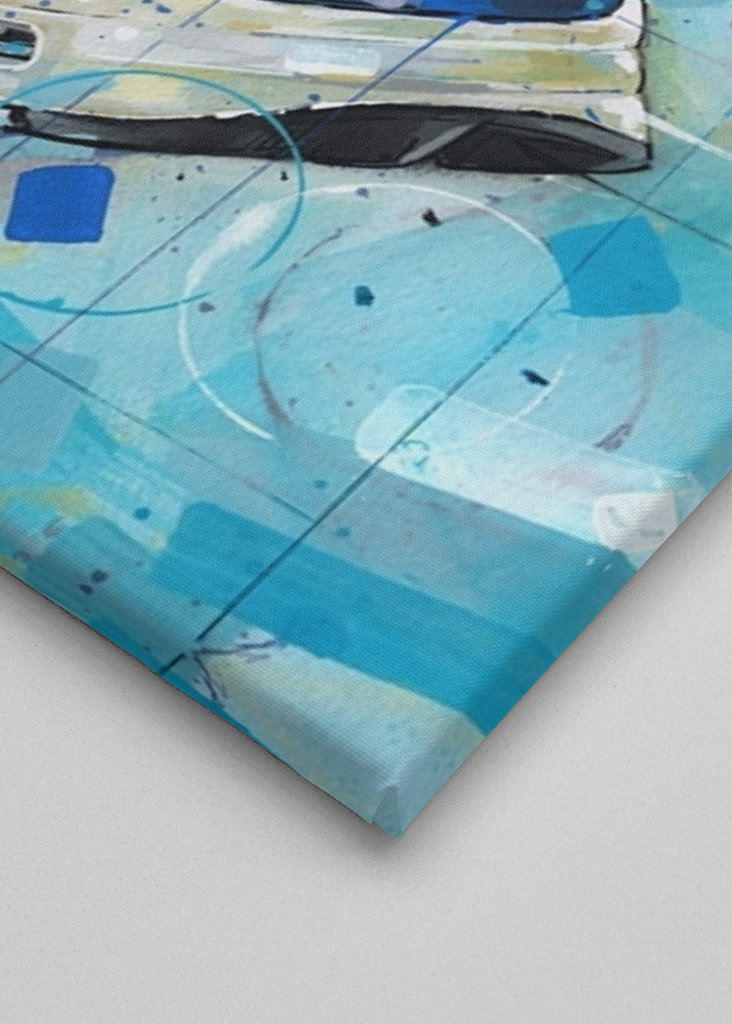 Pintura azul Air max 1 OG.